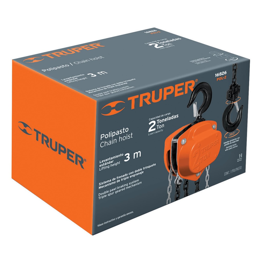 Caja de empaque de repuesto para POL-2, Truper