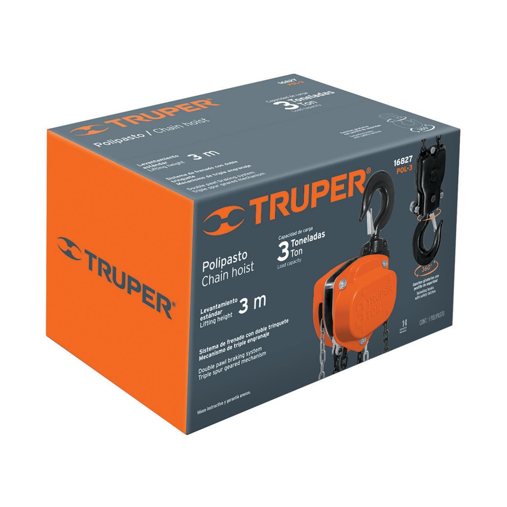 Caja de empaque de repuesto para POL-3, Truper