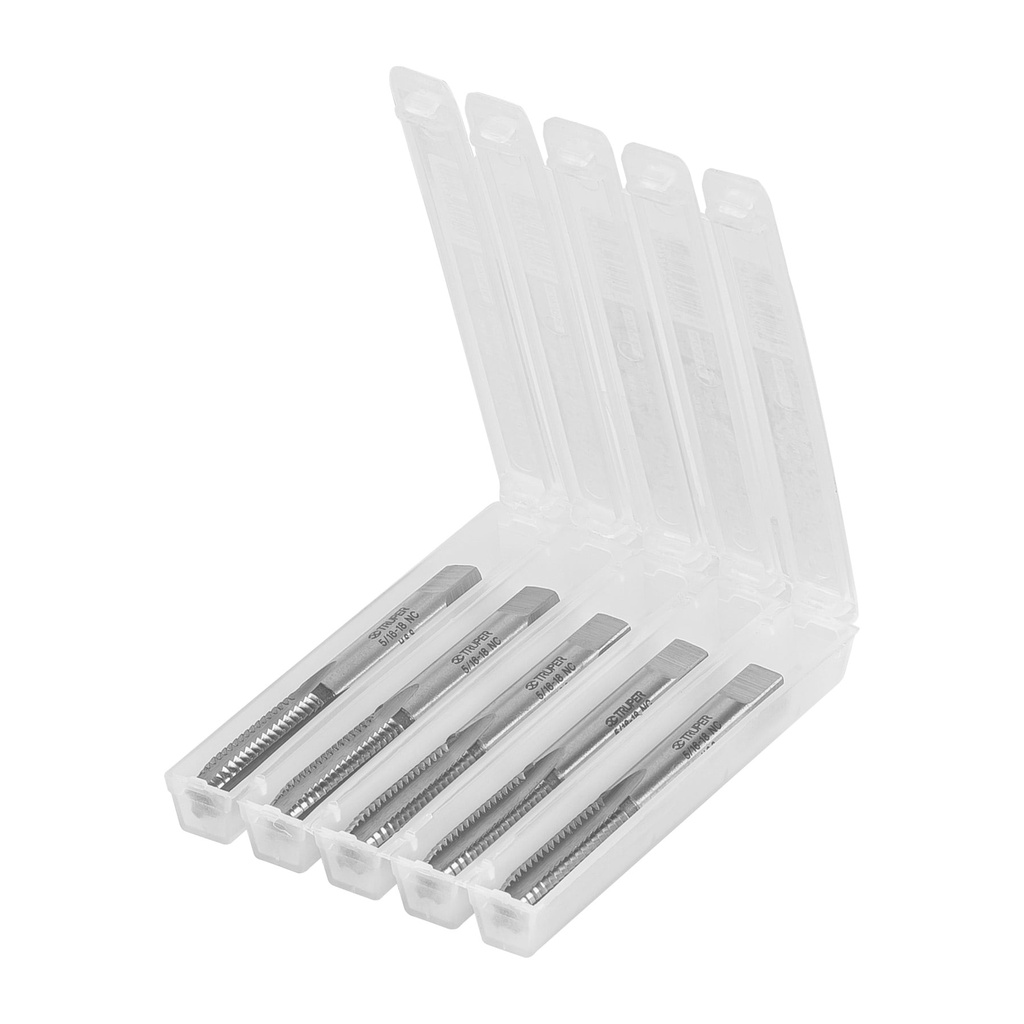 Machuelo semiconico 5/16' x 18 cuerda gruesa, Truper