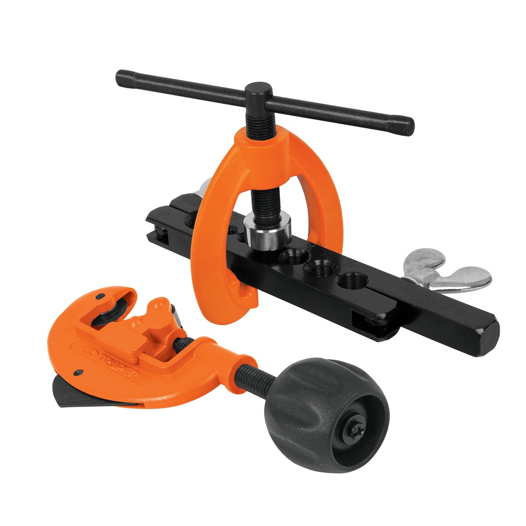 Juego de avellanador y cortador de tubo, Truper