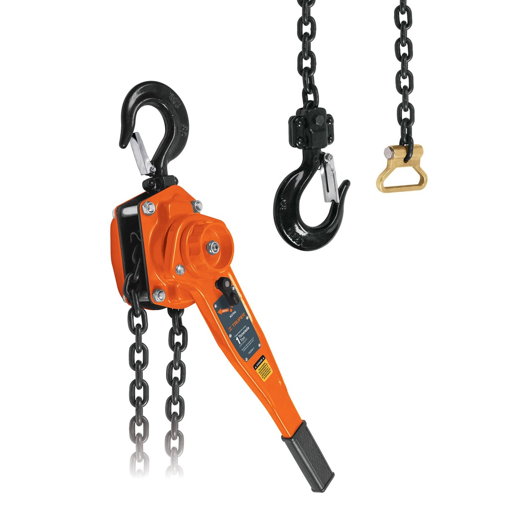 Polipasto de palanca 1 tonelada, Truper