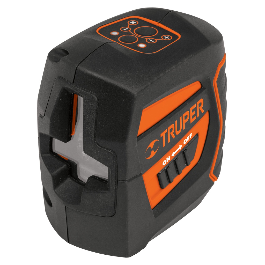 Nivel laser verde con alcance de 20 m, recargable, Truper
