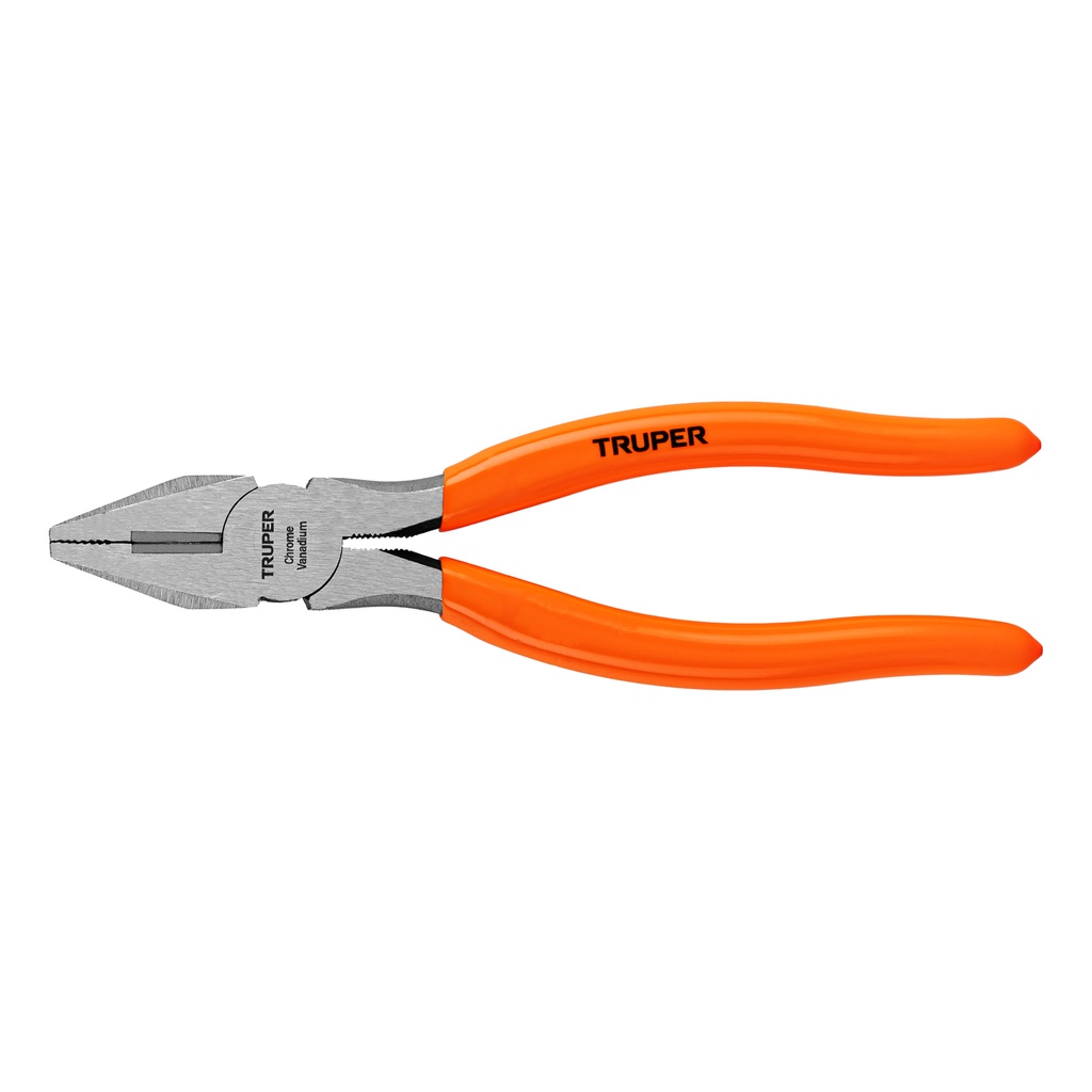 Pinza para electricista 7' mango de PVC, Truper