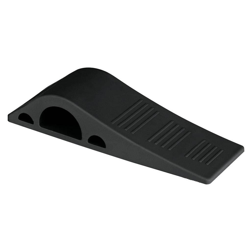 Cuña tope de caucho sintetico para puerta de 12 cm, Hermex