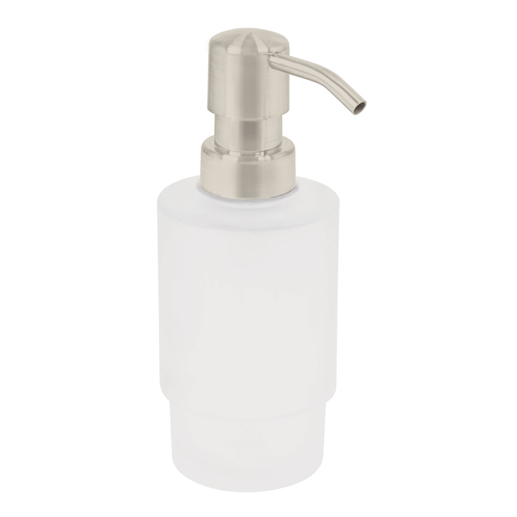 Dispensador de jabon de repuesto en acabado satin, Riviera