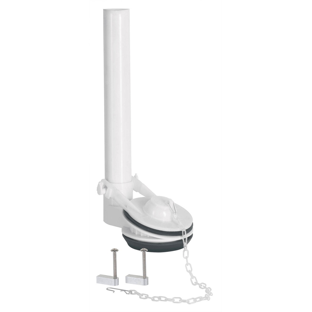 Valvula de descarga 2' para WC de 1 pza, cadena inox, Foset