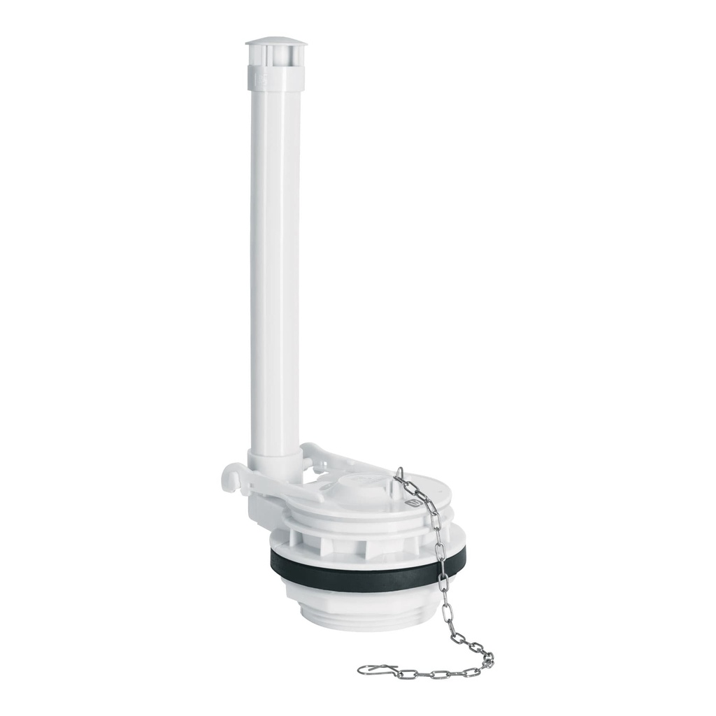 Valvula de descarga 3' para WC de 2 pzas, cadena inox, Foset