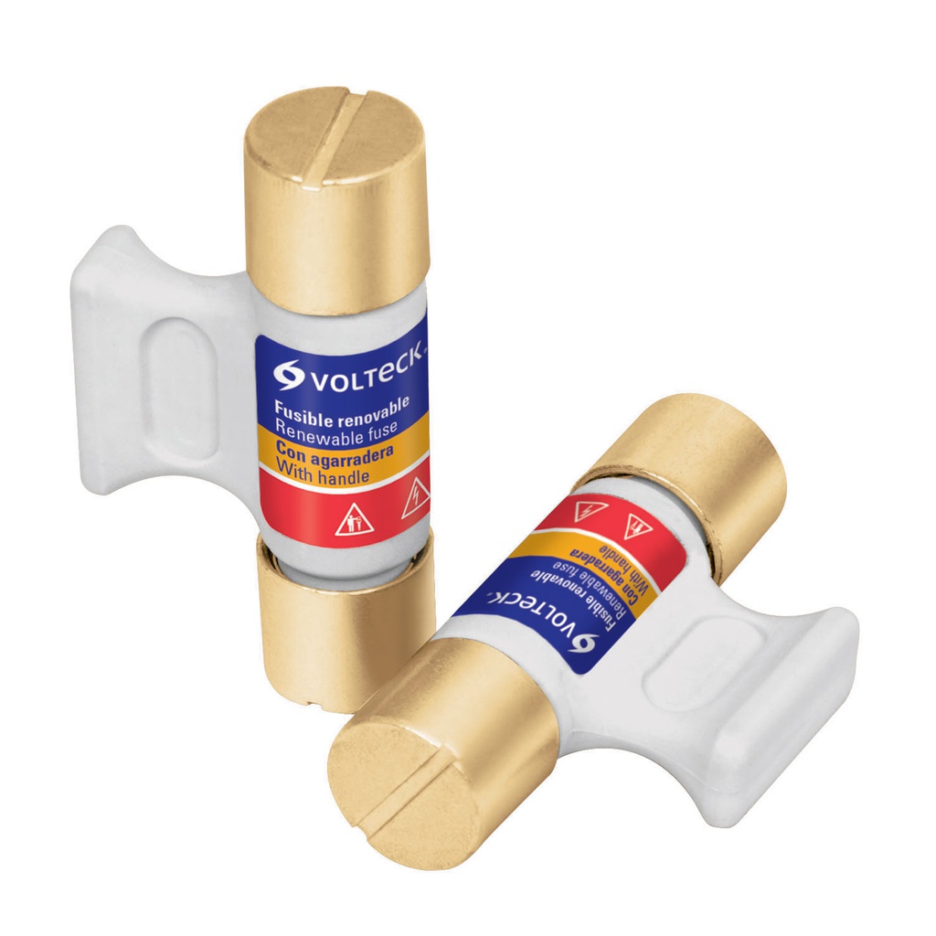 Blister con 2 fusibles 30A con agarradera, Volteck