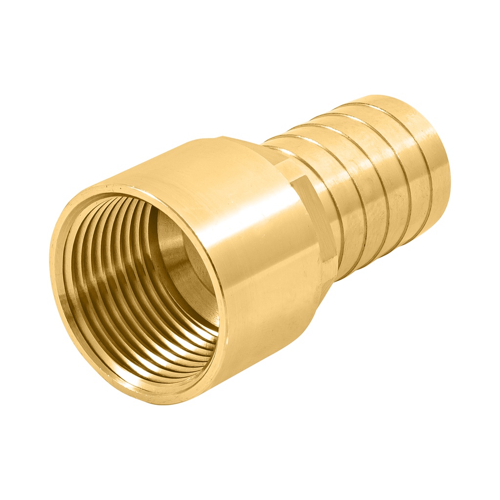 Adaptador hembra de laton 3/4' para poliducto, Foset