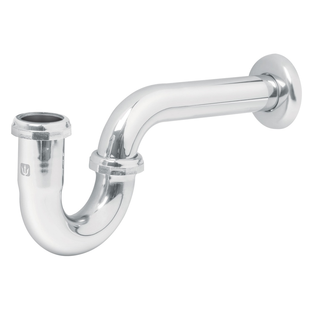 Cespol 1-1/4', sin contra, laton cromo, para lavabo, Foset