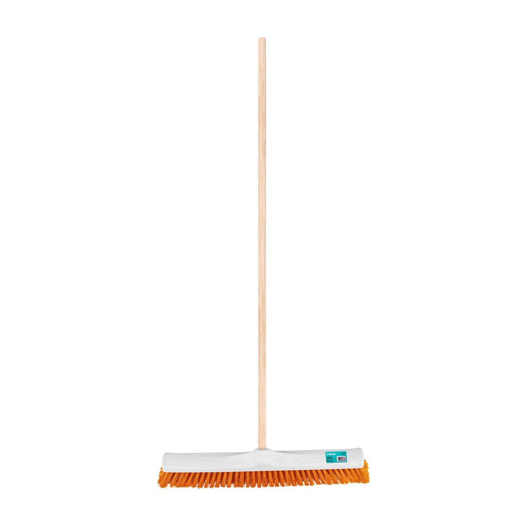 Cepillo industrial cerda suave de 56 cm con baston de madera