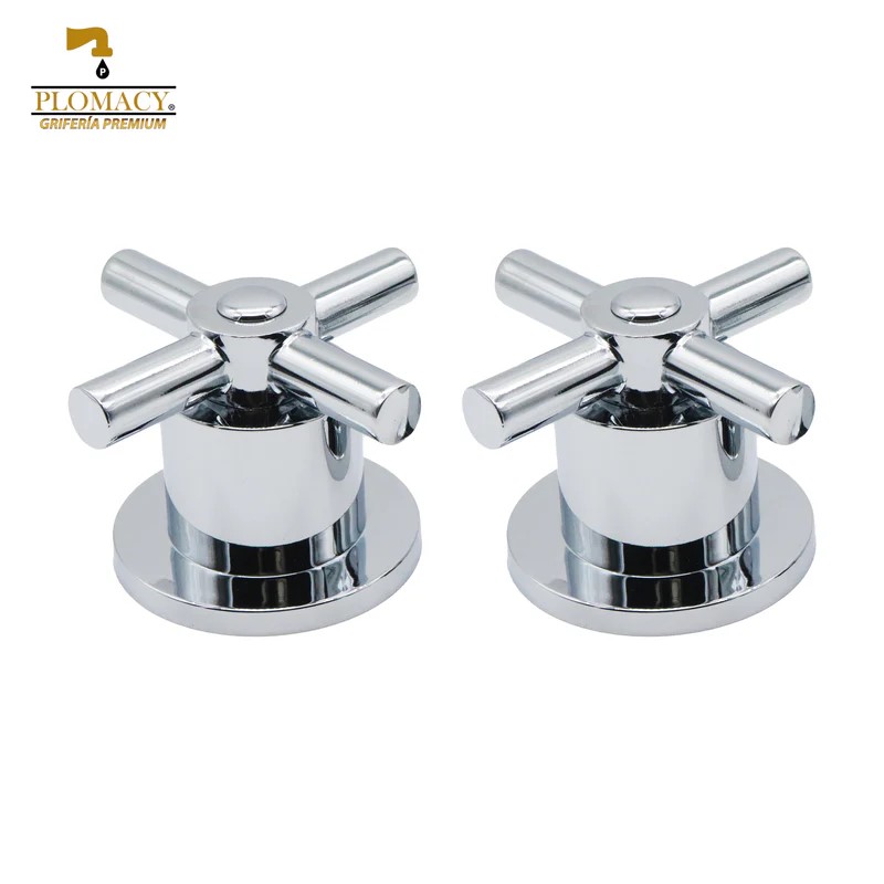 Juego de Chapeton y Maneral Cruz Para Regadera  Plomacy  (RPJEC)