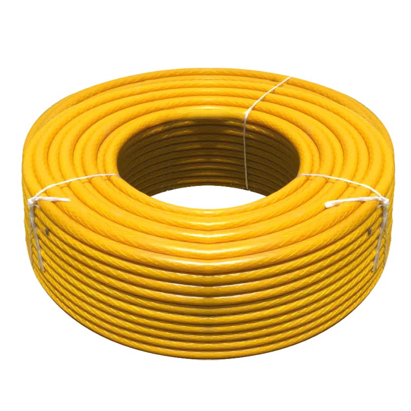 Manguera Tramada Amarilla 3/8" X 100Mts.   (2628)