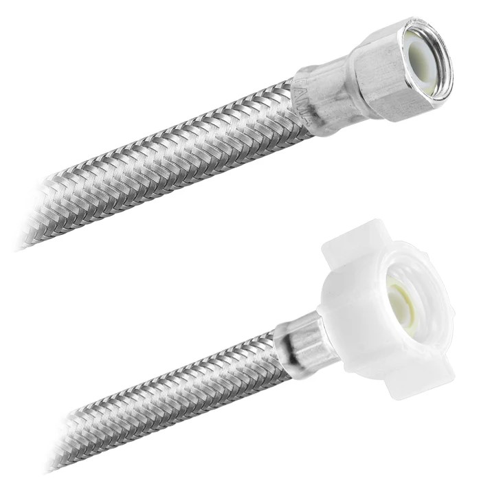 FamaFlex Premium Para  Agua Potable 3/8" COMP x 1/2" AM x 55cm.-22"  (3529)