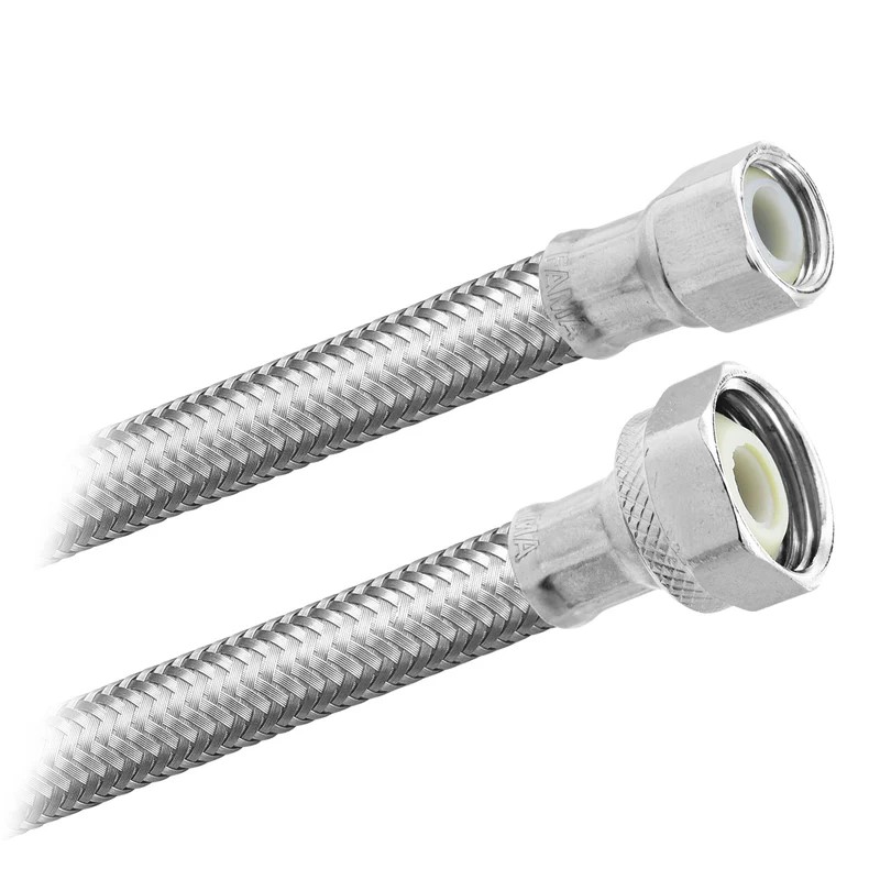 FamaFlex Premium Para Agua Potable  Refrigerador 3/8" COMP x 1/4" COMP x 300cm.-120"  (3618)