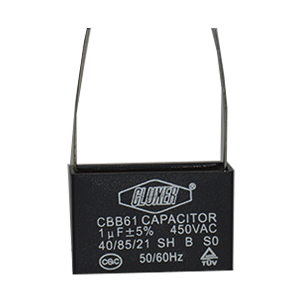 1 Capacitor Cluxer 1mf 450 Vac Soldable Motor Electronica