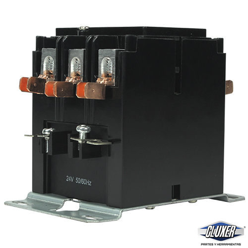 1 Contactor 3 Polos 40 Amps Bobina 21-24vac, 50/60hz