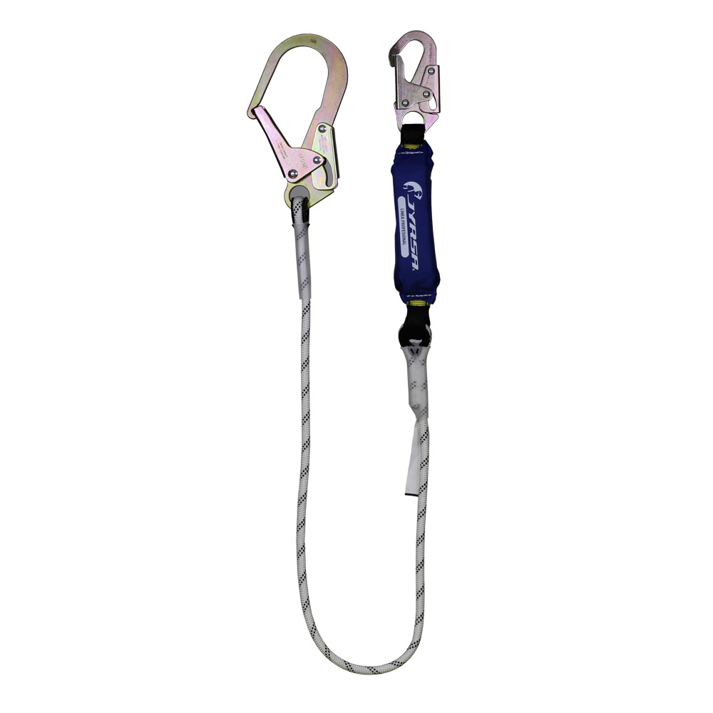AMORTIGUADOR CON CUERDA DE NYLON DE 1/2 PULGADA Y GANCHO GRANDE DE 1.83MTS
