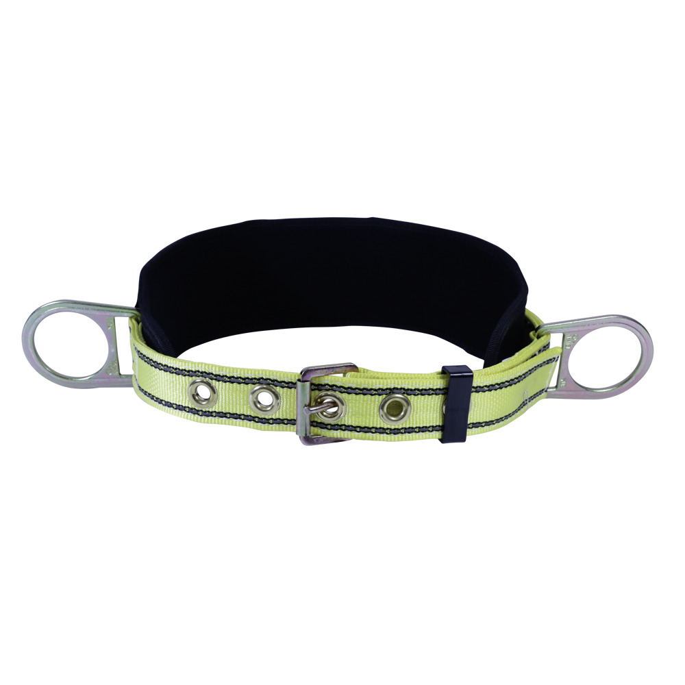 CINTO DE NYLON CON ANILLO D EN COSTADOS Y RESPALDO