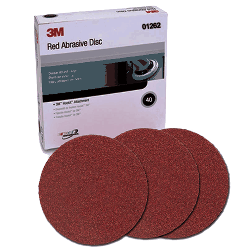 DISCO HOOKIT ROJO 1262 6” # 40