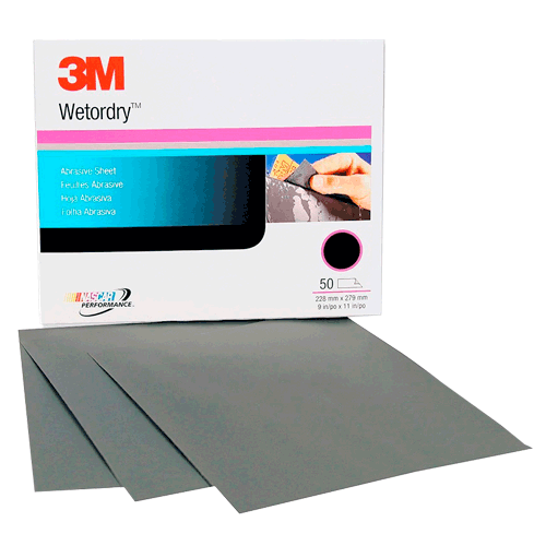 Lija 3M Imper.9x11”# 800 02035