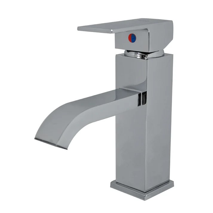 MEZCLADORA MONOMANDO P/LAV DE LATON S/CUB A.CROMO C/CERAMICO