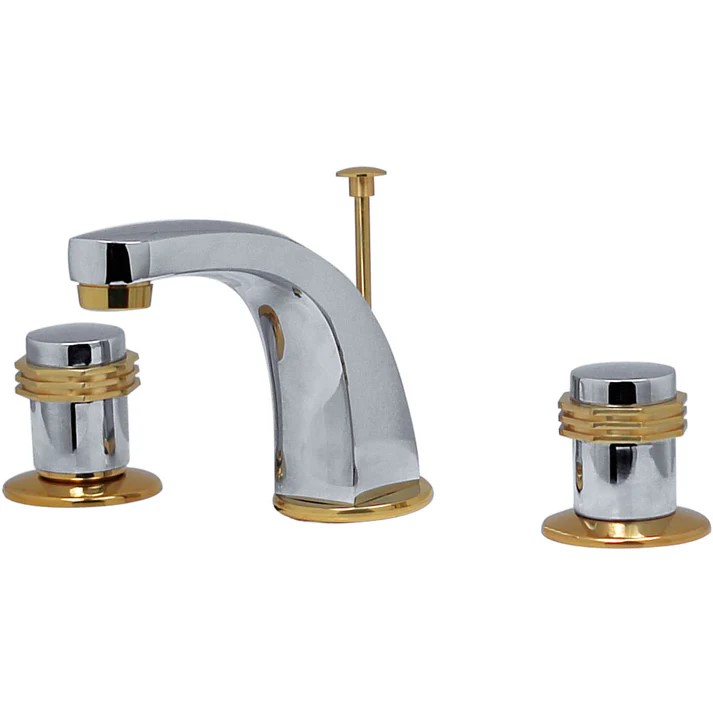 MEZCLADORA 8" A 12" LATON-CROMO M/HEXAGONAL