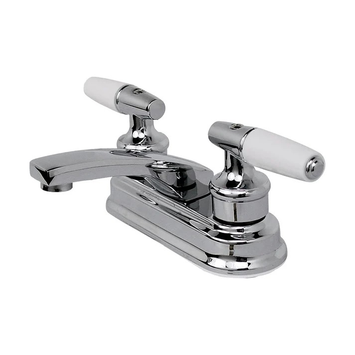 MEZCLADORA LAV.4" C/MANERAL PIRULI BLANCO