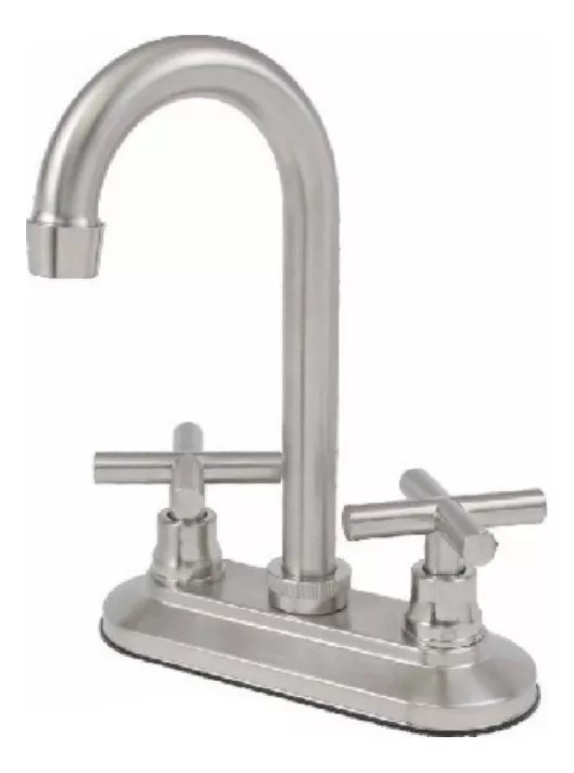 MEZCLADORA PARA BAR 4" A. SATIN