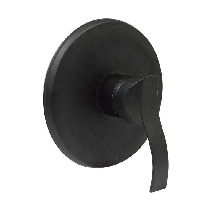 MEZCLADORA MONOMANDO P/REG Y/O TINA P/EMPOTRAR A/NEGRO