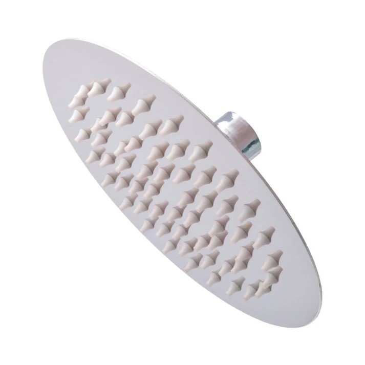 REGADERA DELGADA REDONDA 8” ACERO INOX.