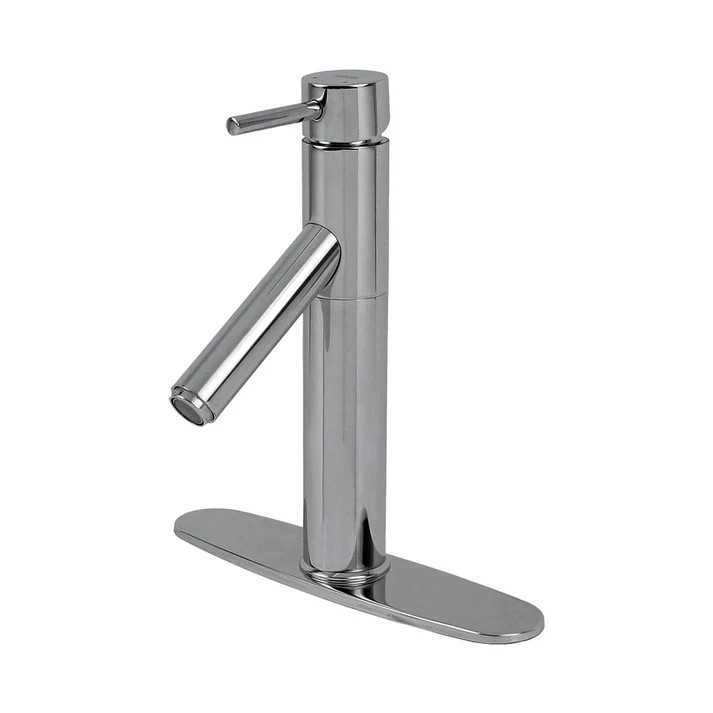 MEZCLADORA MONOMANDO CROMADA PARA FREGADERO O LAVABO