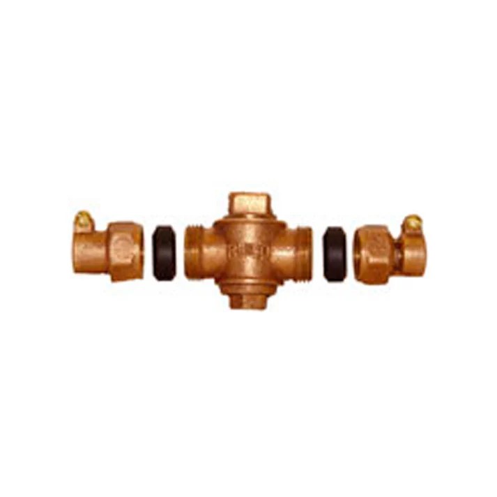 VALVULA BANQUETA COBRE-COBRE 13MM LIVIANA