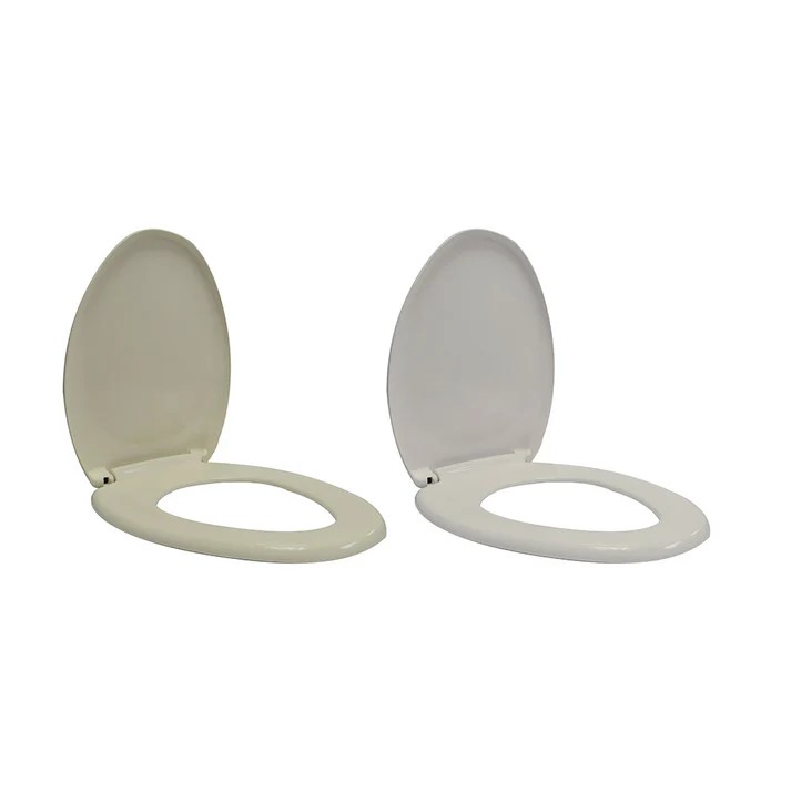 ASIENTO PARA SANITARIO OVALADO COLOR BLANCO