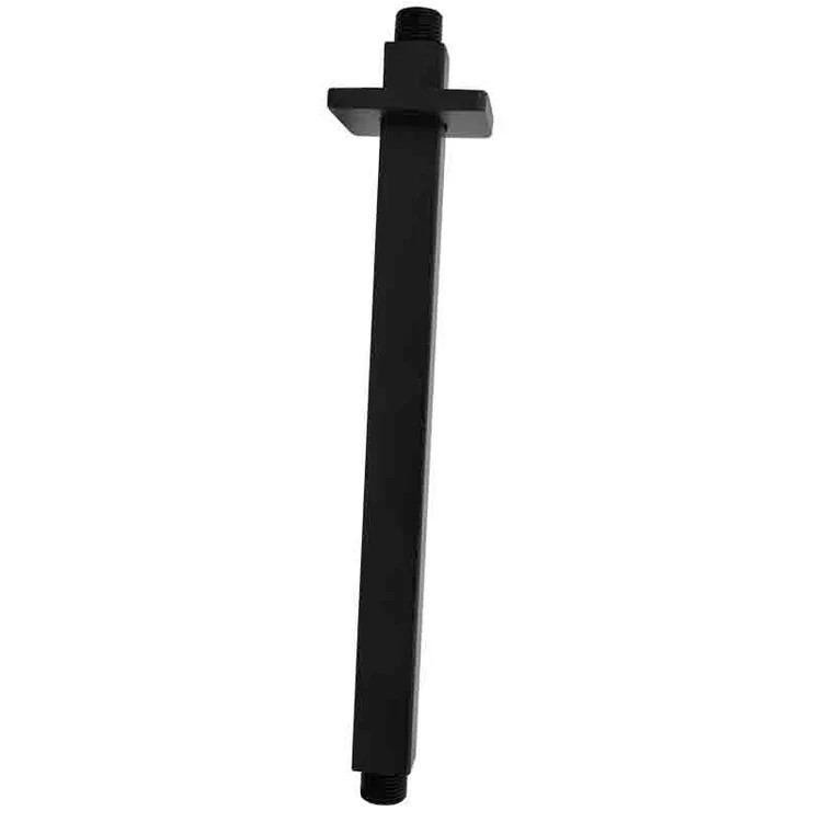 BRAZO RECTO P/REG. 30 CM DE LATON P/TECHO AC.NEGRO