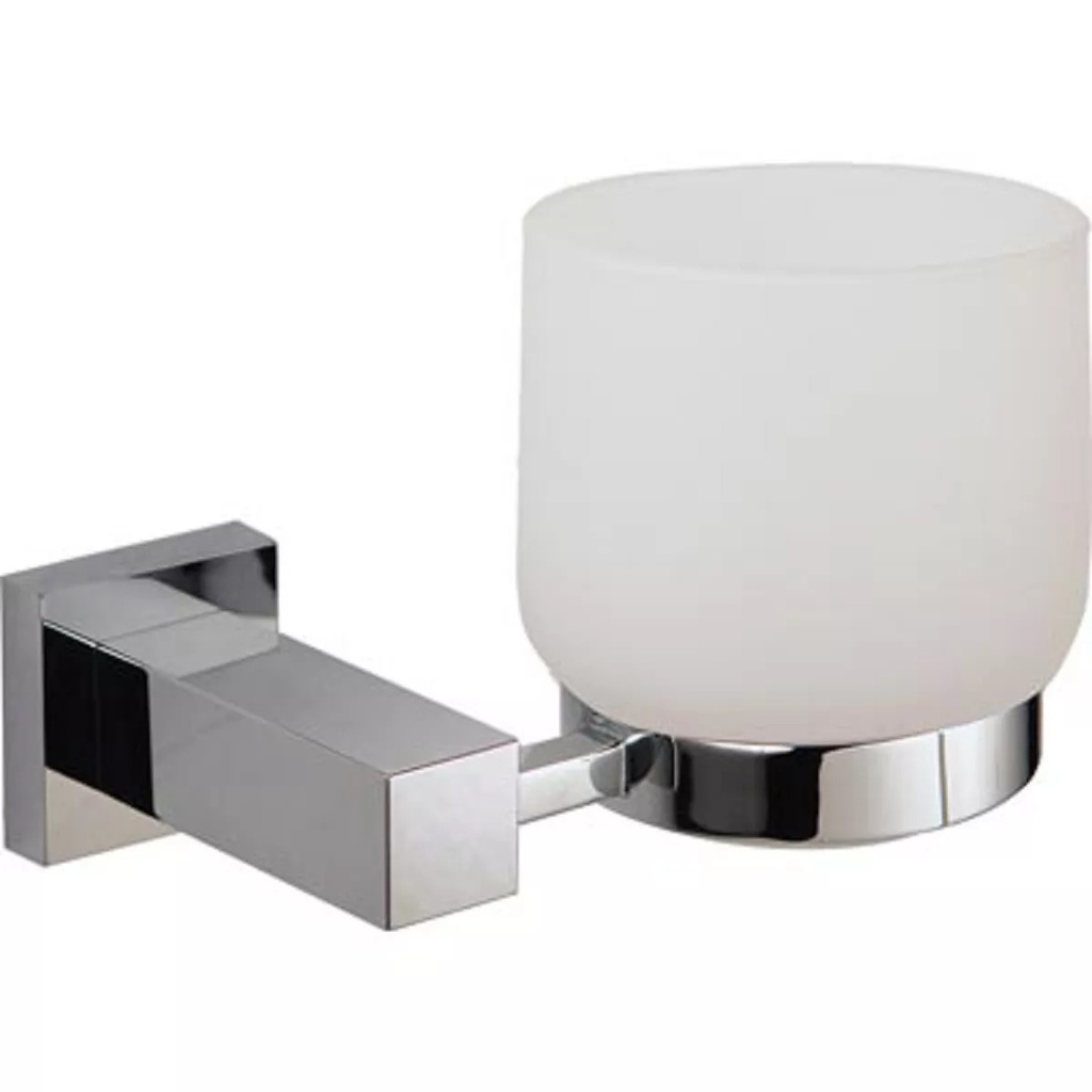 PORTA VASO DE LATON ACABADO CROMO