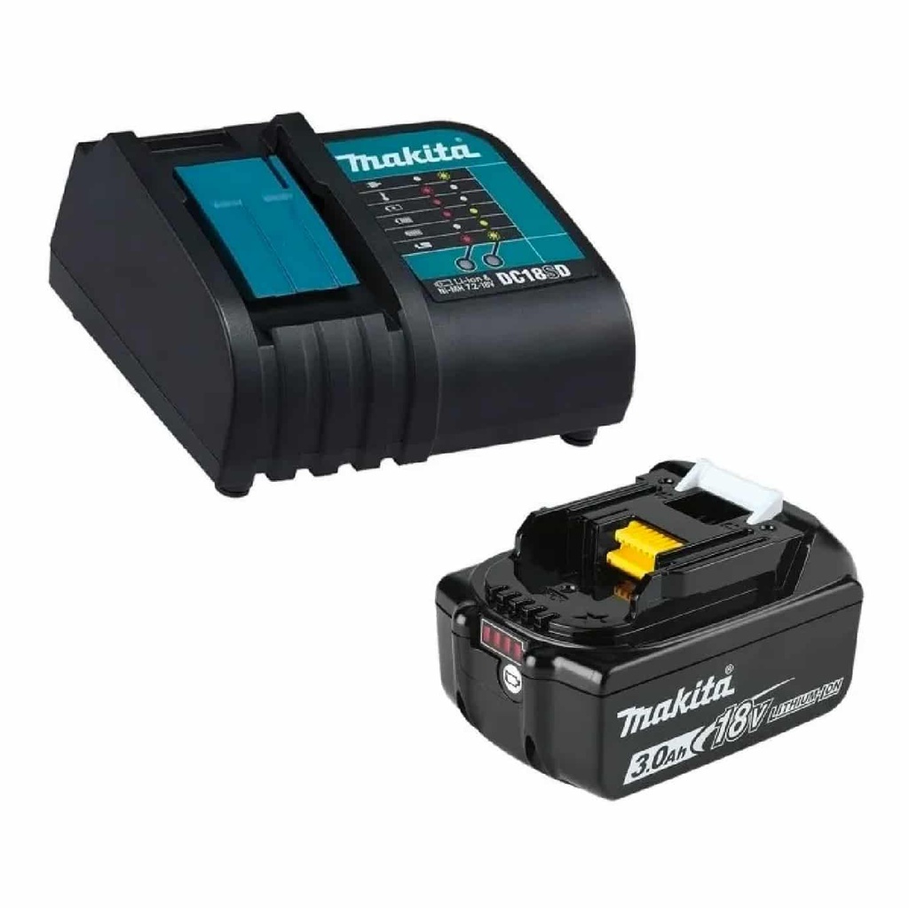 BATERIA MAK. BL1830B+CARGADOR DC18SD