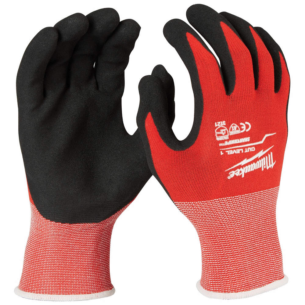 GUANTE MLW ANTICORTE N1 NITRILO   MED.