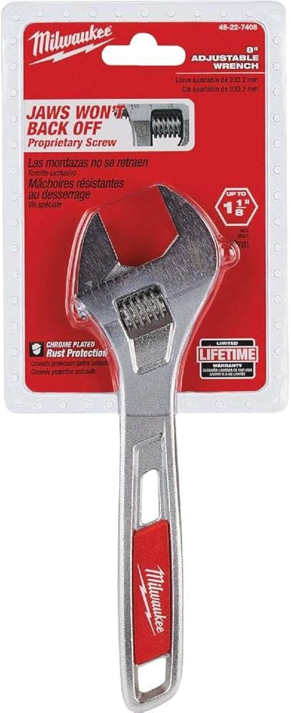 LLAVE AJUSTABLE MLW  8”