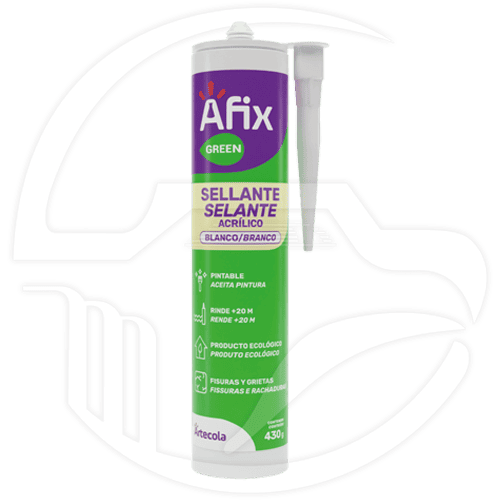 AFIX GREEN SELL.ACRILICO BLANCO  430gr.
