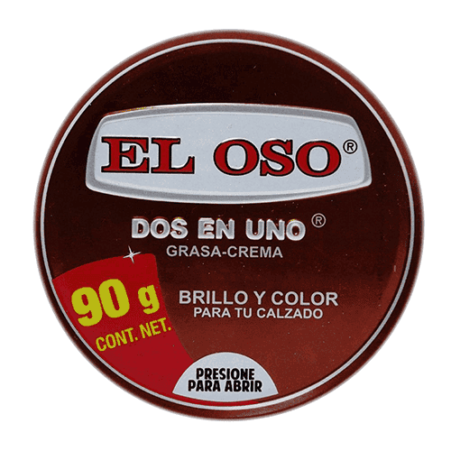 GRASA 2EN1 EL OSO 90GR.CAFE CL