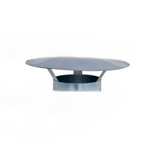 Gorro Humo galvanizado 130 mm 5"