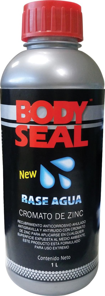 BODY SEAL BASE AGUA NEGRO LITRO PTSBA1B RECRUBIMIENTO ANTICCOROSIVO AHULADO