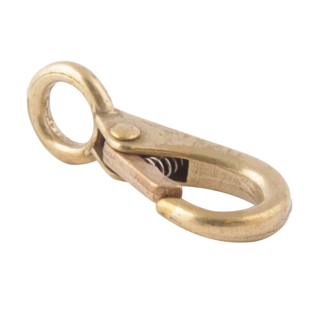 BANDOLA C/GANCHO LATON  OJO FIJO 11/16" (PRECIO X PIEZA - EMPAQUE GRANEL)