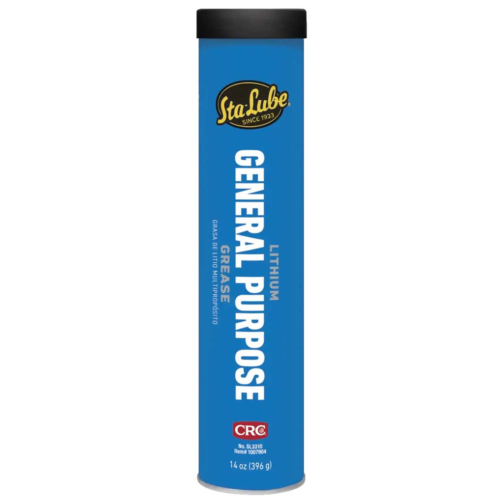 GRASA DE LITIO PARA USO GENERAL STA-LUBE® CARTUCHO (397g) (CAJA C/10 PZAS - PRECIO X PIEZA)