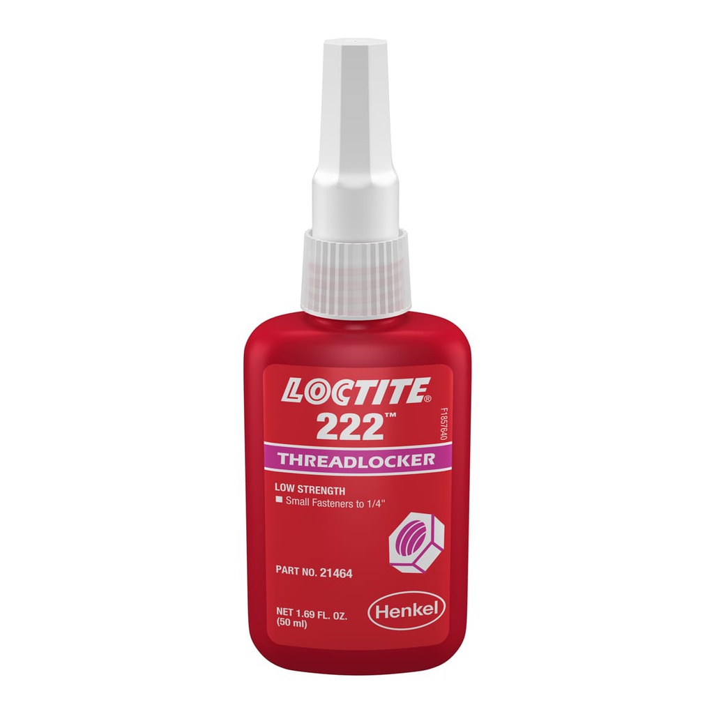 LOCTITE 222MS FIJADOR DE TORNILLOS PEQUEÑOS 50 ml