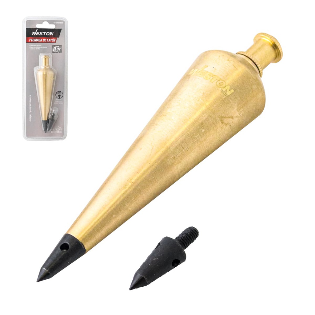 PLOMADA DE LATON 8oz