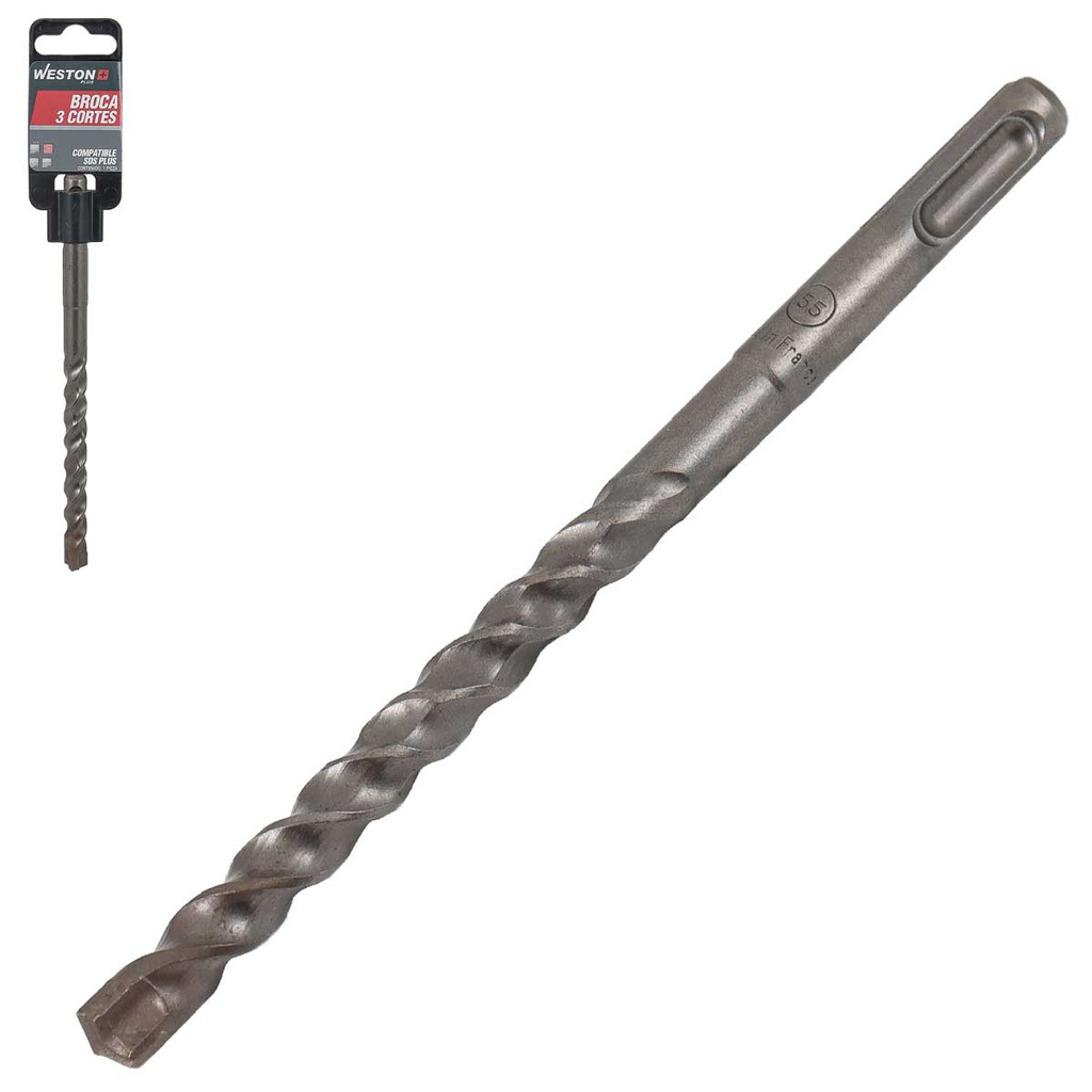 BROCA WP 3 FILOS SDS PLUS 1/4" X 12"