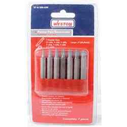 JUEGO 7 PZS. PUNTA TORX A 2" (10,15,20,25,27,30,40)