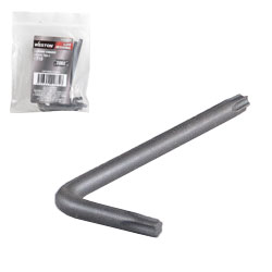 [ST-6-200-395] LLAVE HEX, L PUNTAS TORX CORTA CrV  T15  (PRECIO X PZA - EMPAQUE C/10 PZAS)